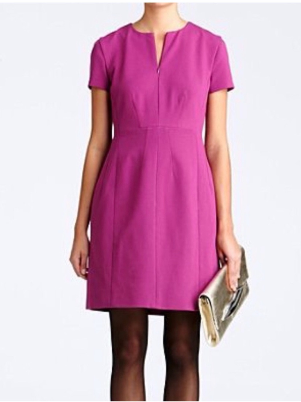 Diane Von Furstenberg Purple Sheath Dress size 2